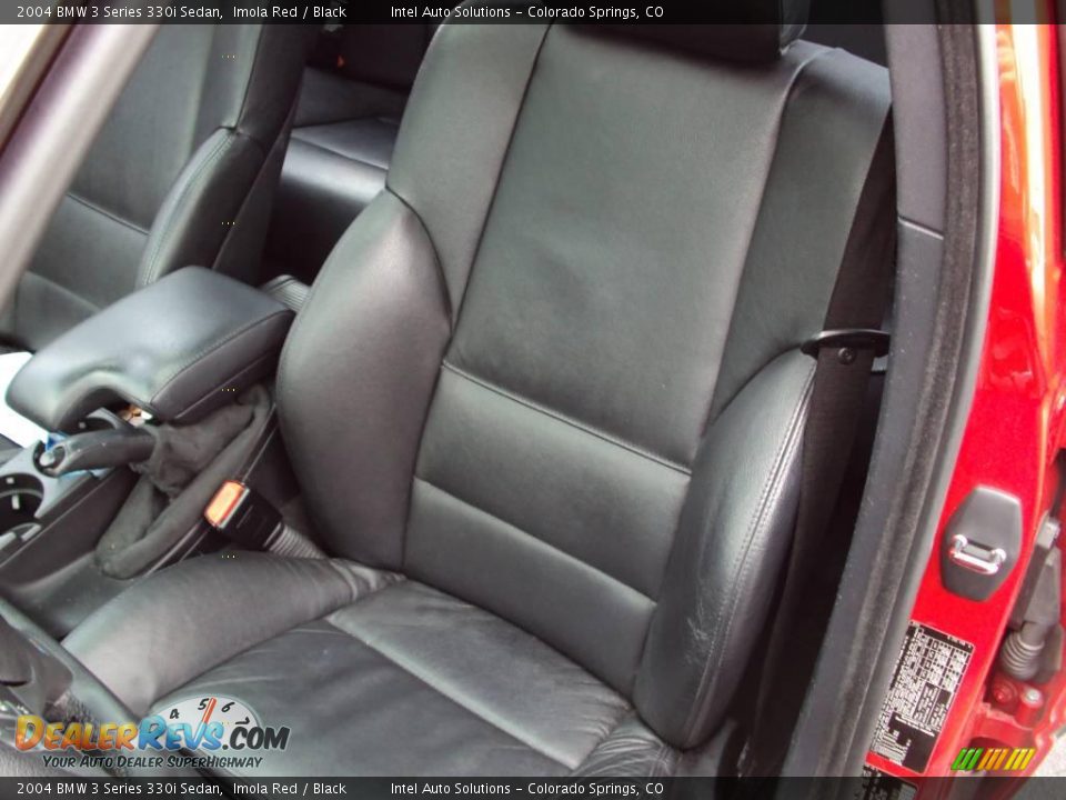 2004 BMW 3 Series 330i Sedan Imola Red / Black Photo #8