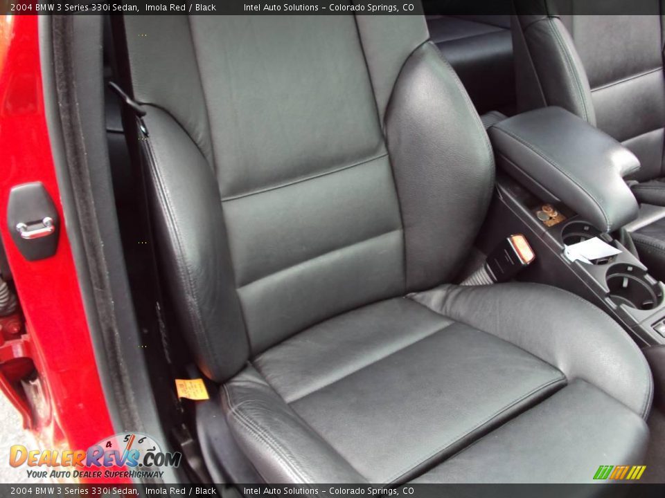 2004 BMW 3 Series 330i Sedan Imola Red / Black Photo #9