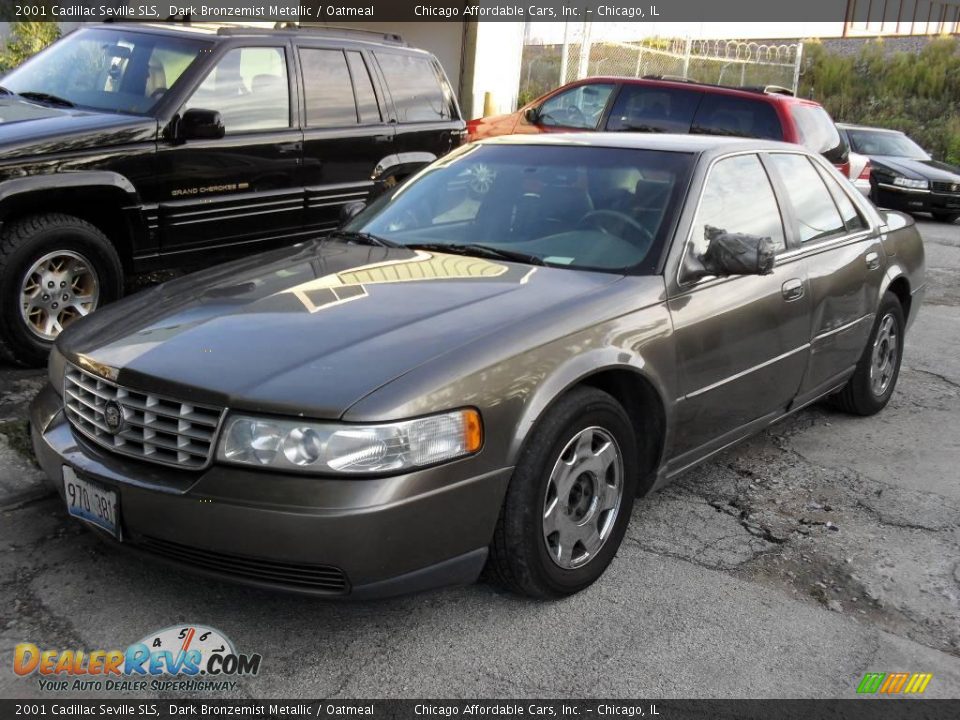 2001 Cadillac Seville SLS Dark Bronzemist Metallic / Oatmeal Photo #2