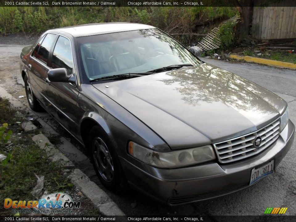 2001 Cadillac Seville SLS Dark Bronzemist Metallic / Oatmeal Photo #3