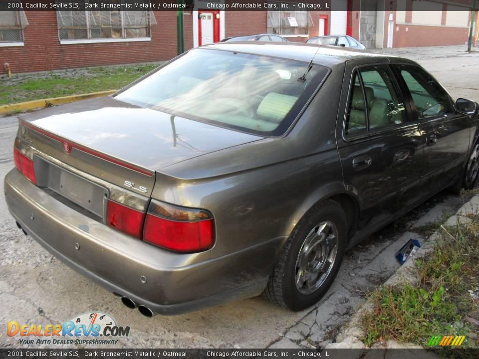 2001 Cadillac Seville SLS Dark Bronzemist Metallic / Oatmeal Photo #4