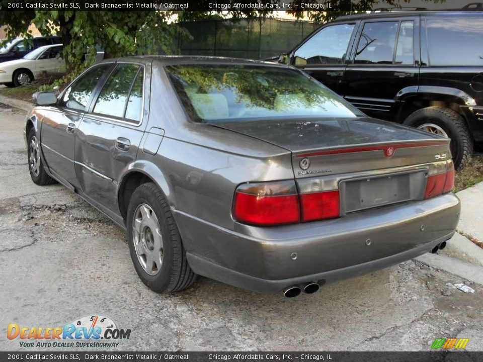 2001 Cadillac Seville SLS Dark Bronzemist Metallic / Oatmeal Photo #5