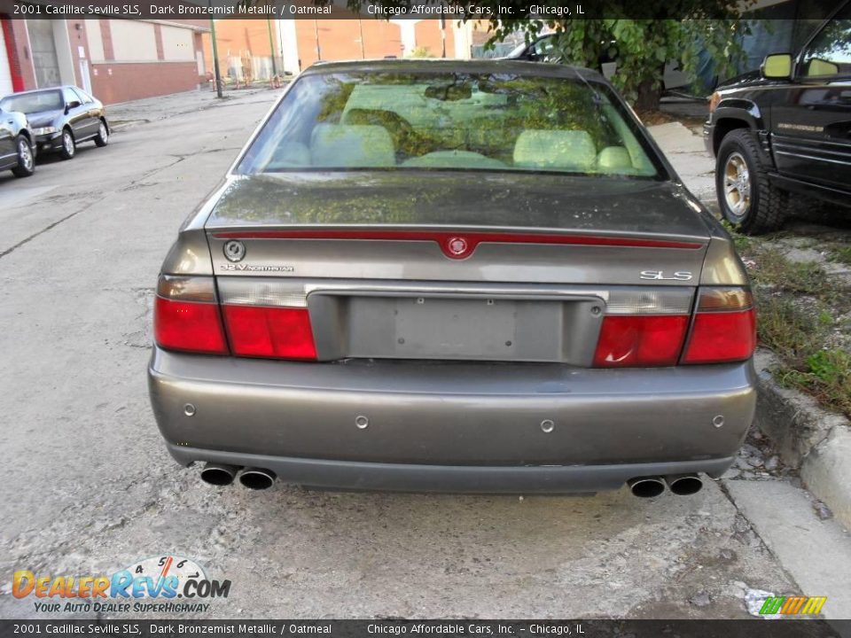 2001 Cadillac Seville SLS Dark Bronzemist Metallic / Oatmeal Photo #6