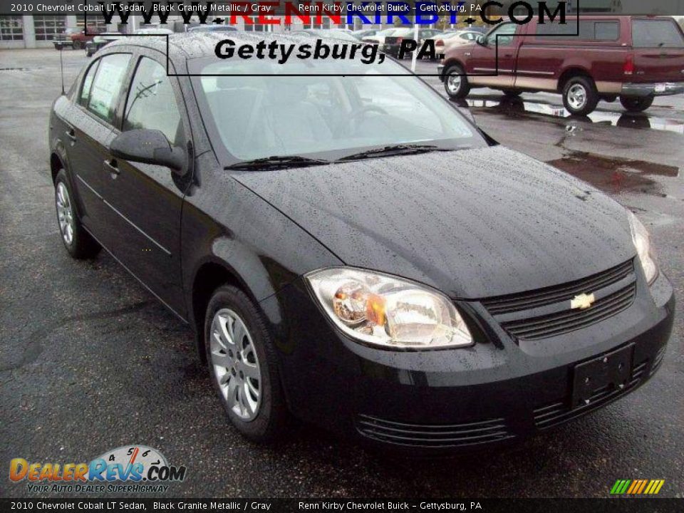 2010 Chevrolet Cobalt LT Sedan Black Granite Metallic / Gray Photo #1
