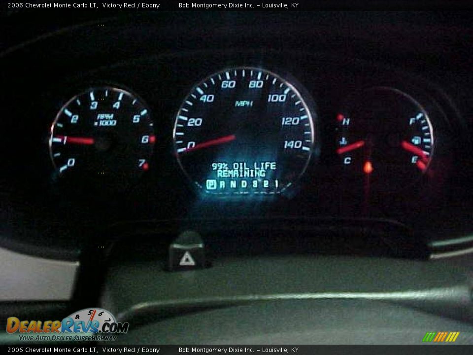 2006 Chevrolet Monte Carlo LT Victory Red / Ebony Photo #17