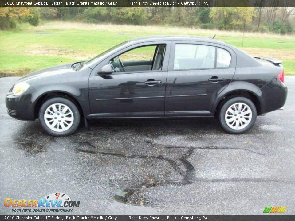 2010 Chevrolet Cobalt LT Sedan Black Granite Metallic / Gray Photo #6