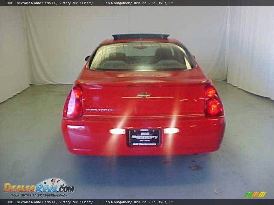 2006 Chevrolet Monte Carlo LT Victory Red / Ebony Photo #22
