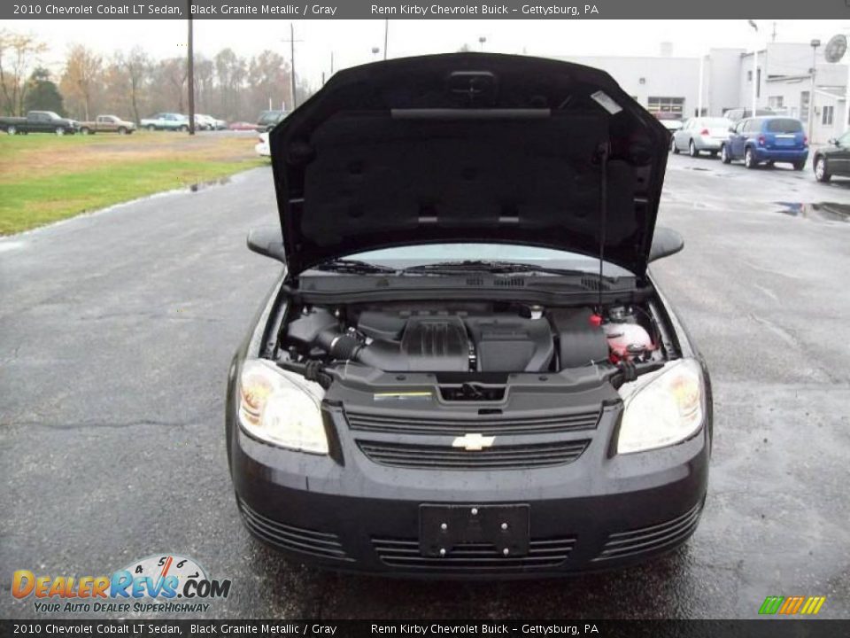 2010 Chevrolet Cobalt LT Sedan Black Granite Metallic / Gray Photo #11