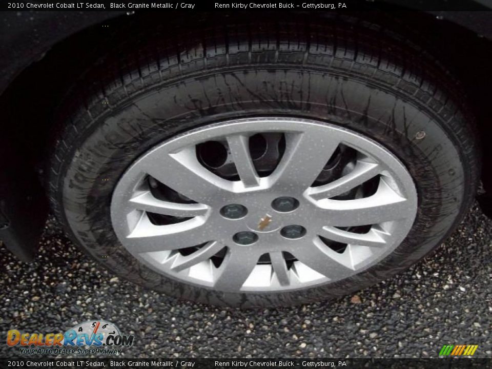2010 Chevrolet Cobalt LT Sedan Black Granite Metallic / Gray Photo #12