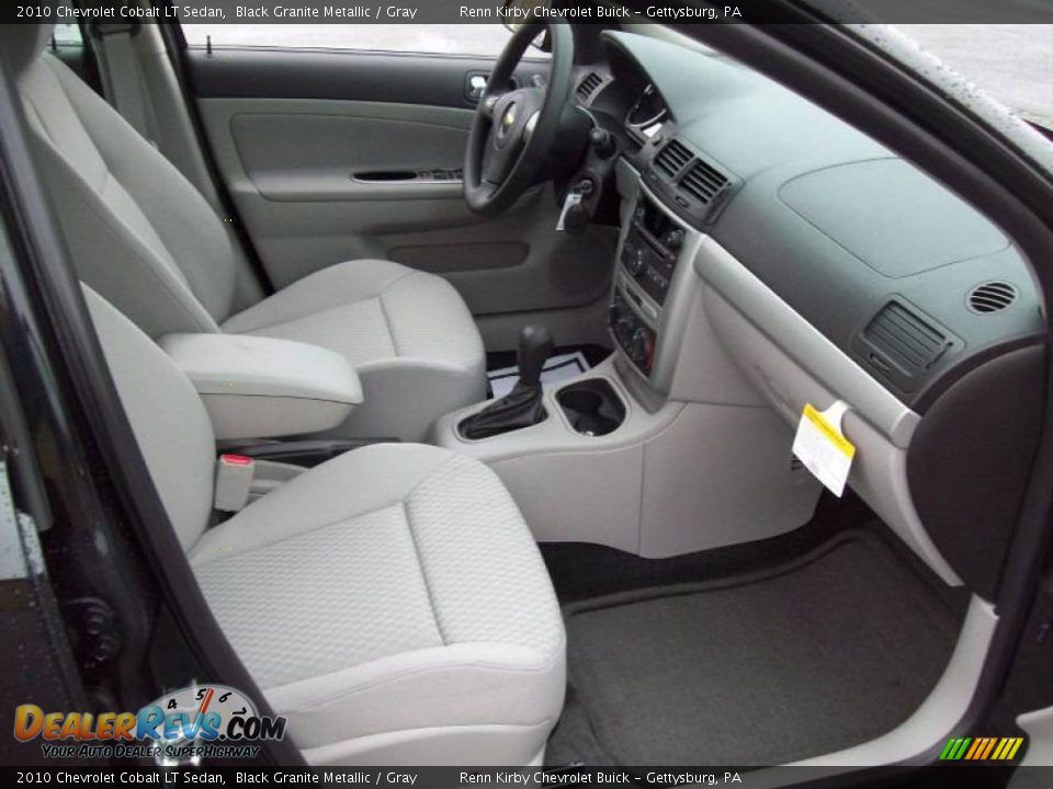 2010 Chevrolet Cobalt LT Sedan Black Granite Metallic / Gray Photo #13