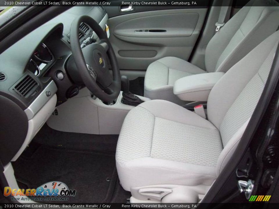 2010 Chevrolet Cobalt LT Sedan Black Granite Metallic / Gray Photo #14