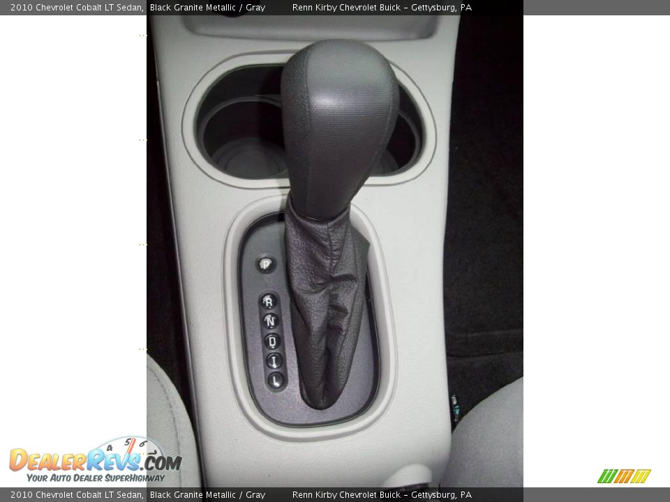2010 Chevrolet Cobalt LT Sedan Black Granite Metallic / Gray Photo #20