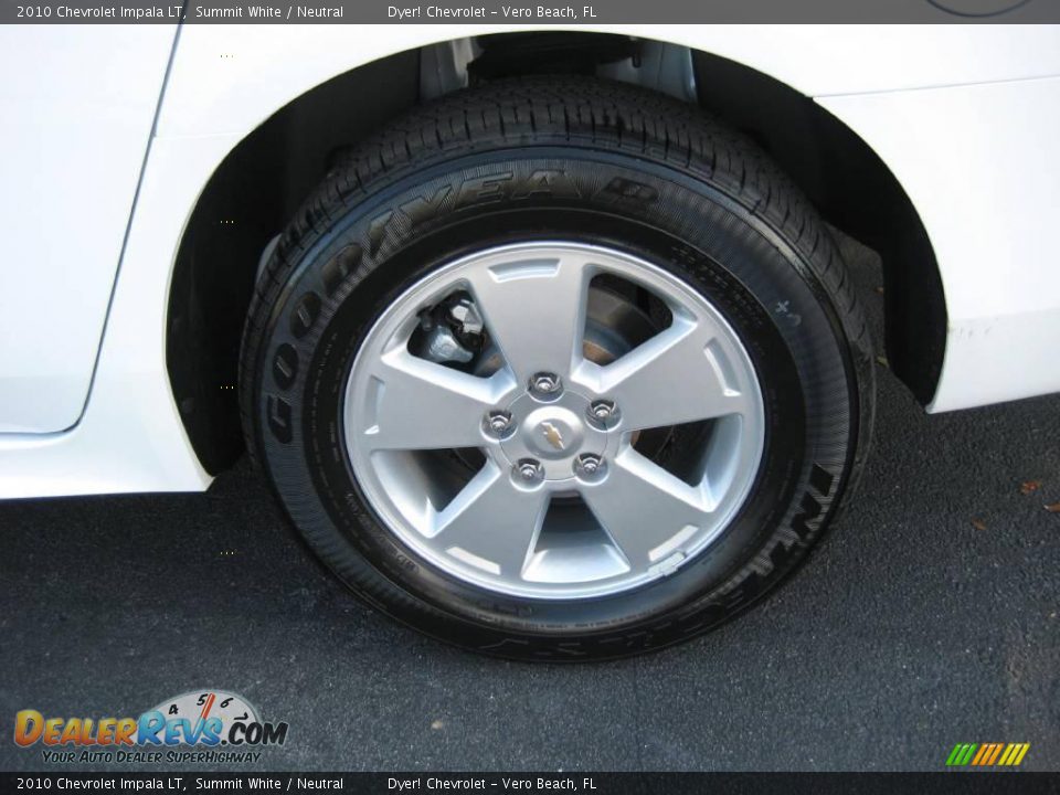 2010 Chevrolet Impala LT Summit White / Neutral Photo #6