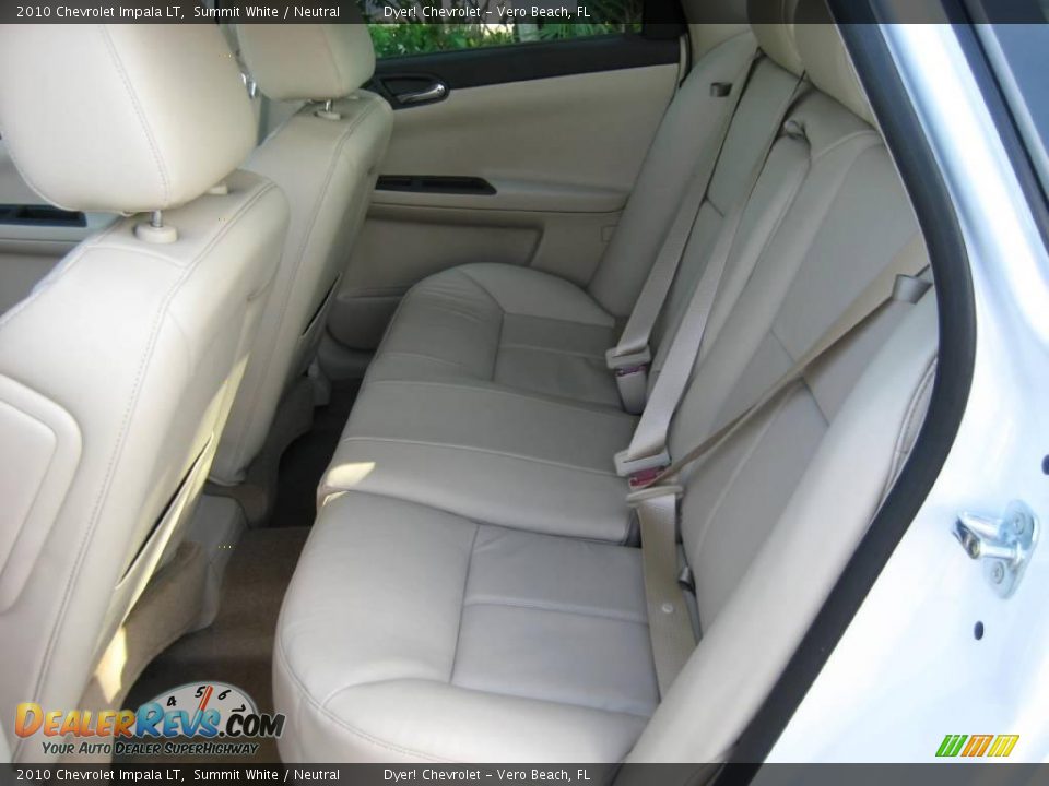 2010 Chevrolet Impala LT Summit White / Neutral Photo #11