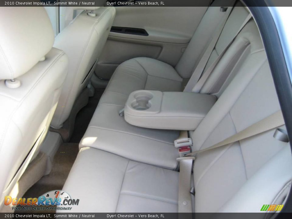 2010 Chevrolet Impala LT Summit White / Neutral Photo #12