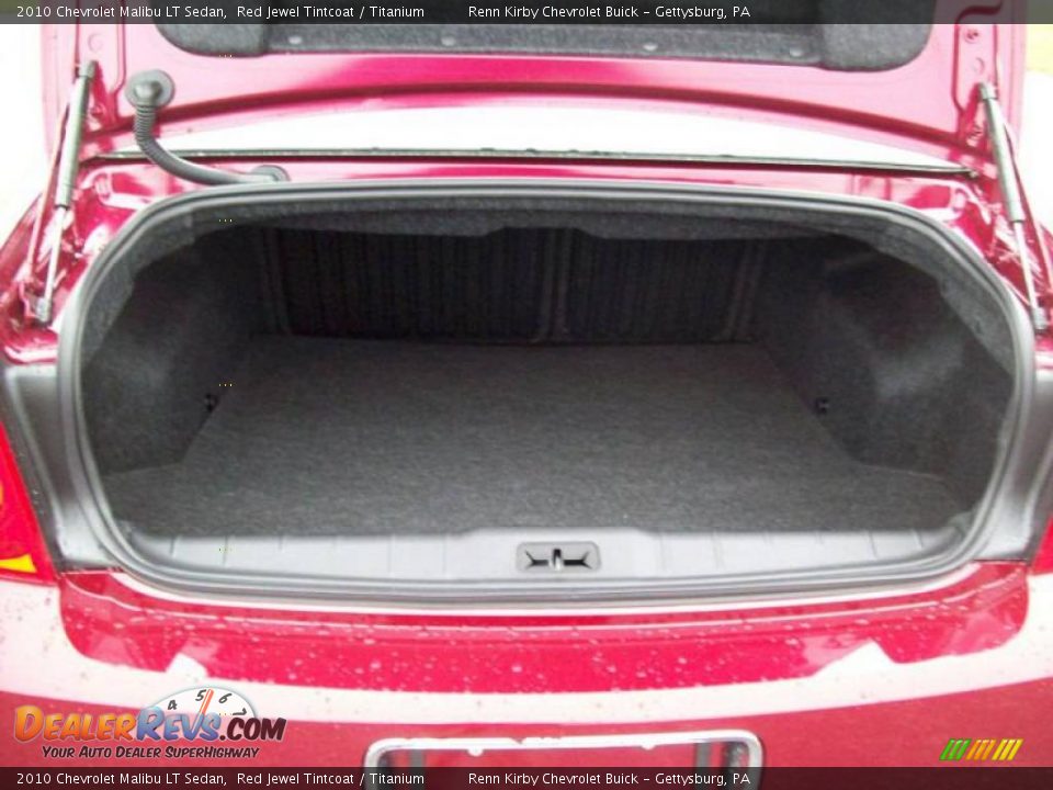 2010 Chevrolet Malibu LT Sedan Red Jewel Tintcoat / Titanium Photo #8