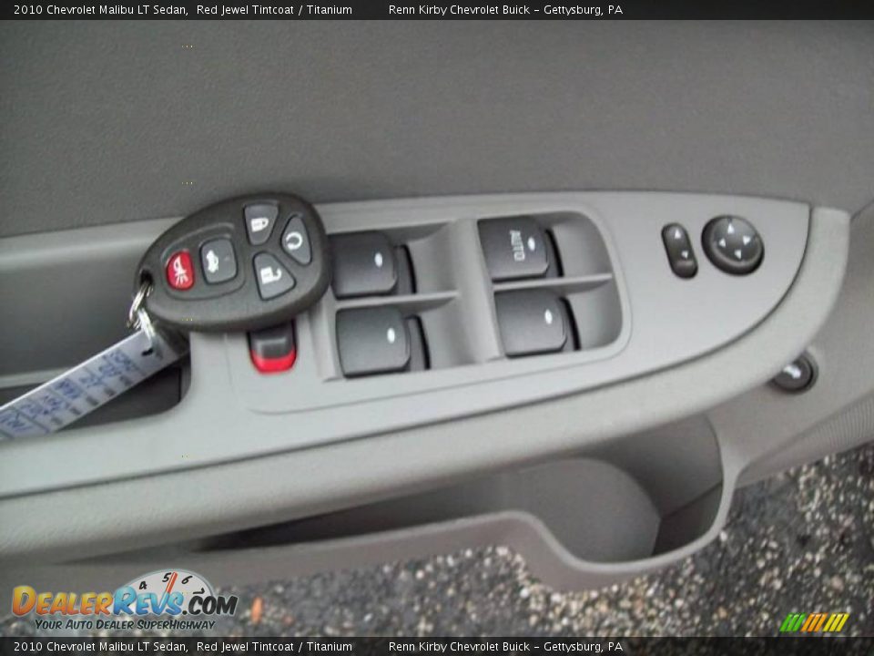 2010 Chevrolet Malibu LT Sedan Red Jewel Tintcoat / Titanium Photo #16