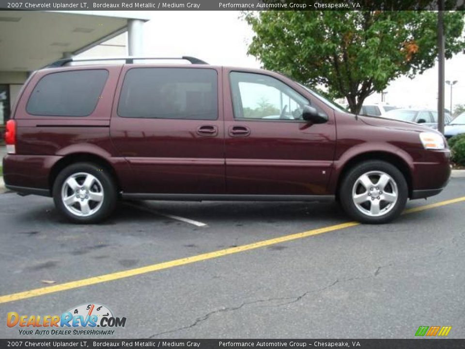 2007 Chevrolet Uplander LT Bordeaux Red Metallic / Medium Gray Photo #6