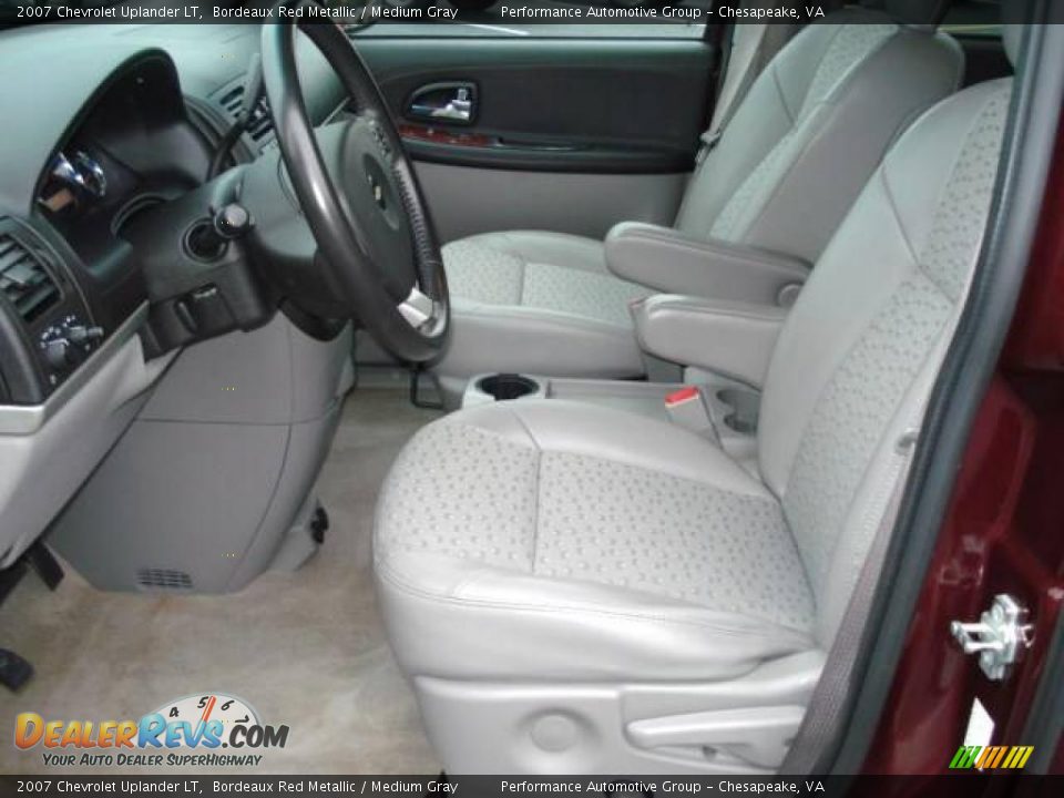 2007 Chevrolet Uplander LT Bordeaux Red Metallic / Medium Gray Photo #9