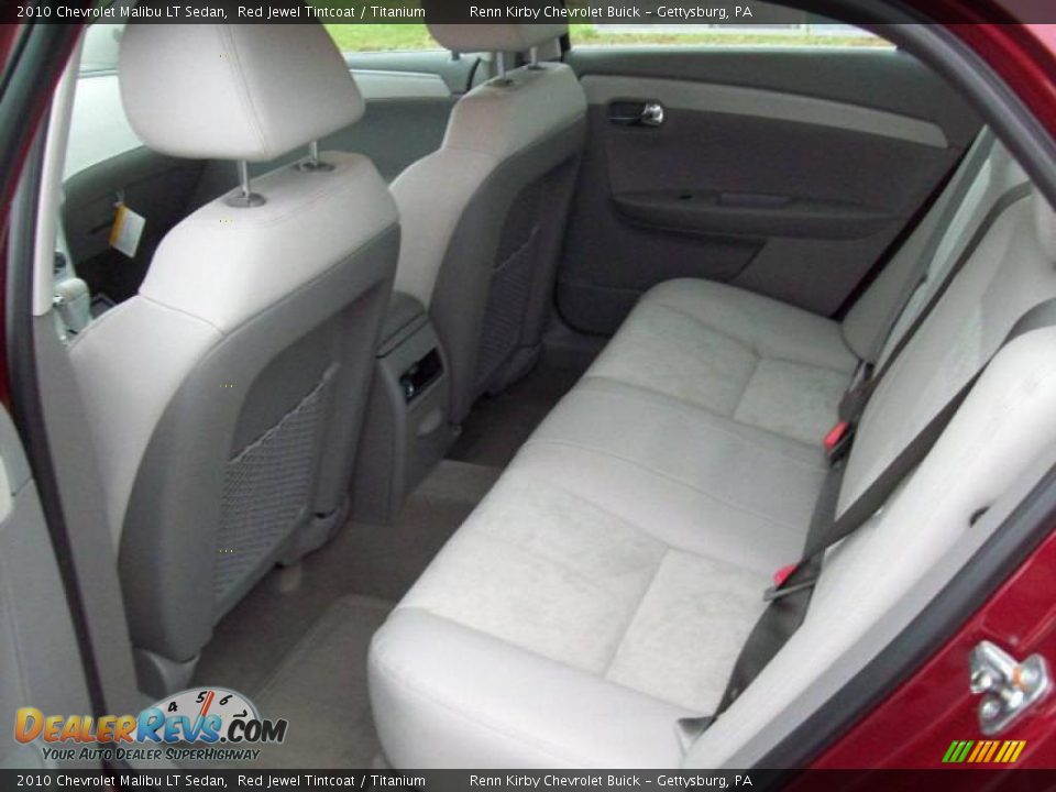 2010 Chevrolet Malibu LT Sedan Red Jewel Tintcoat / Titanium Photo #24