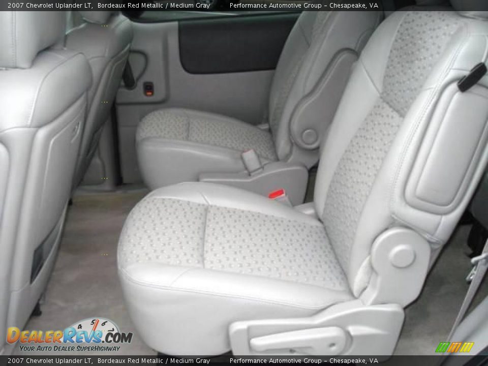 2007 Chevrolet Uplander LT Bordeaux Red Metallic / Medium Gray Photo #10