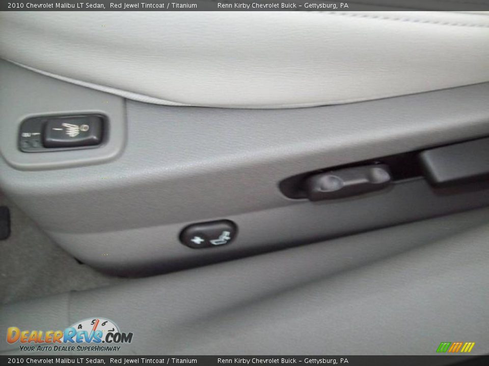 2010 Chevrolet Malibu LT Sedan Red Jewel Tintcoat / Titanium Photo #25