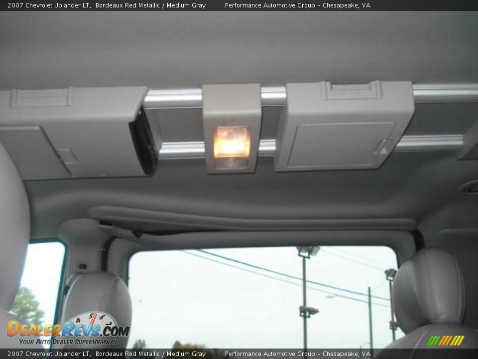 2007 Chevrolet Uplander LT Bordeaux Red Metallic / Medium Gray Photo #12