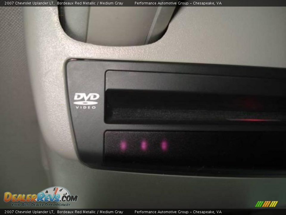 2007 Chevrolet Uplander LT Bordeaux Red Metallic / Medium Gray Photo #14