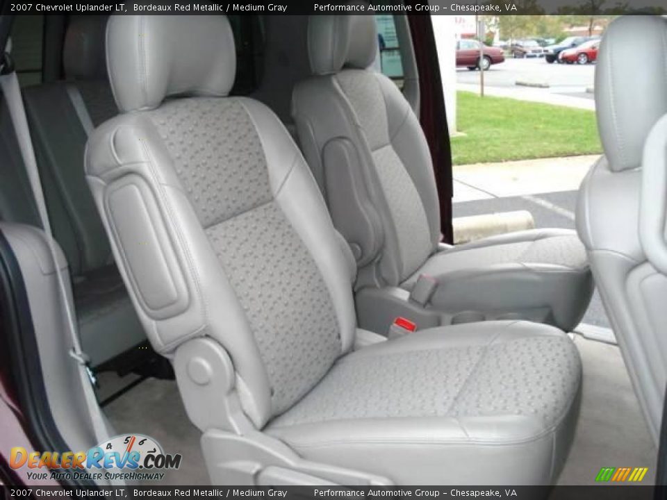 2007 Chevrolet Uplander LT Bordeaux Red Metallic / Medium Gray Photo #17