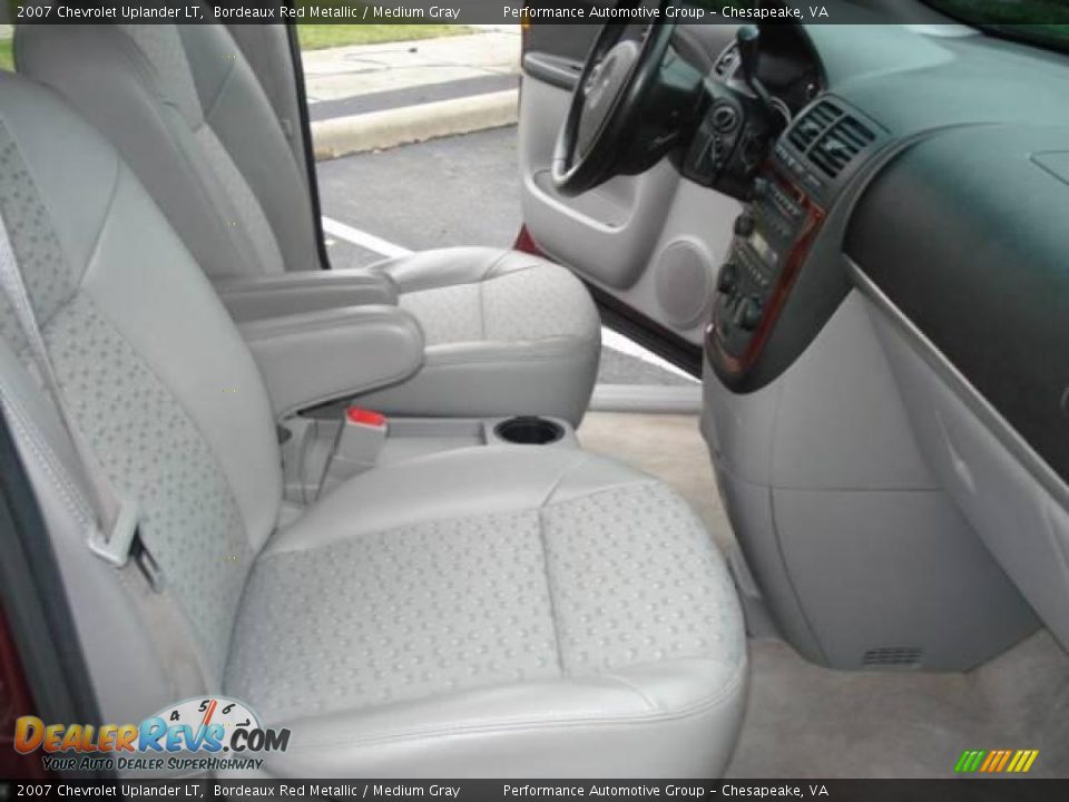 2007 Chevrolet Uplander LT Bordeaux Red Metallic / Medium Gray Photo #18