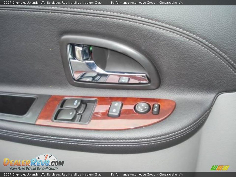 2007 Chevrolet Uplander LT Bordeaux Red Metallic / Medium Gray Photo #21