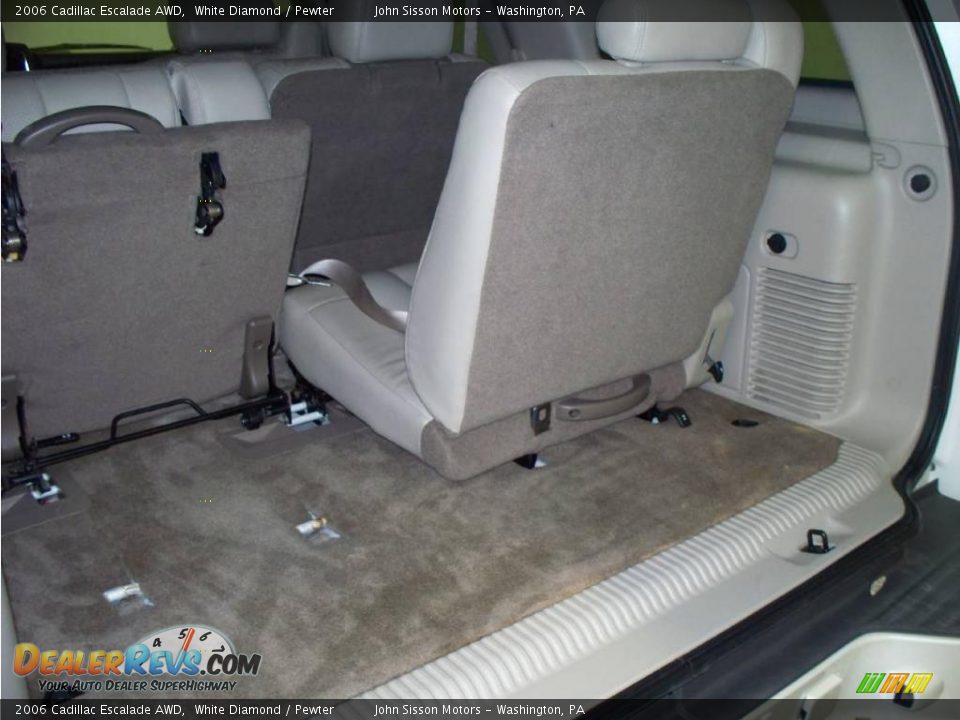 2006 Cadillac Escalade AWD White Diamond / Pewter Photo #16