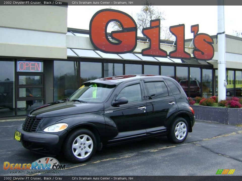 2002 Chrysler PT Cruiser Black / Gray Photo #1