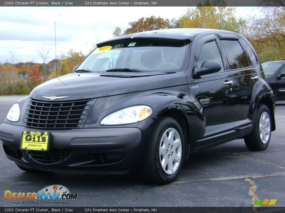 2002 Chrysler PT Cruiser Black / Gray Photo #3