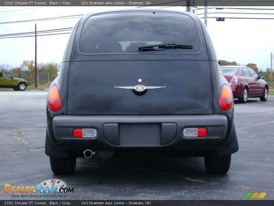 2002 Chrysler PT Cruiser Black / Gray Photo #6