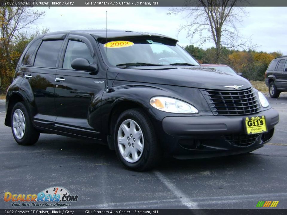 2002 Chrysler PT Cruiser Black / Gray Photo #9