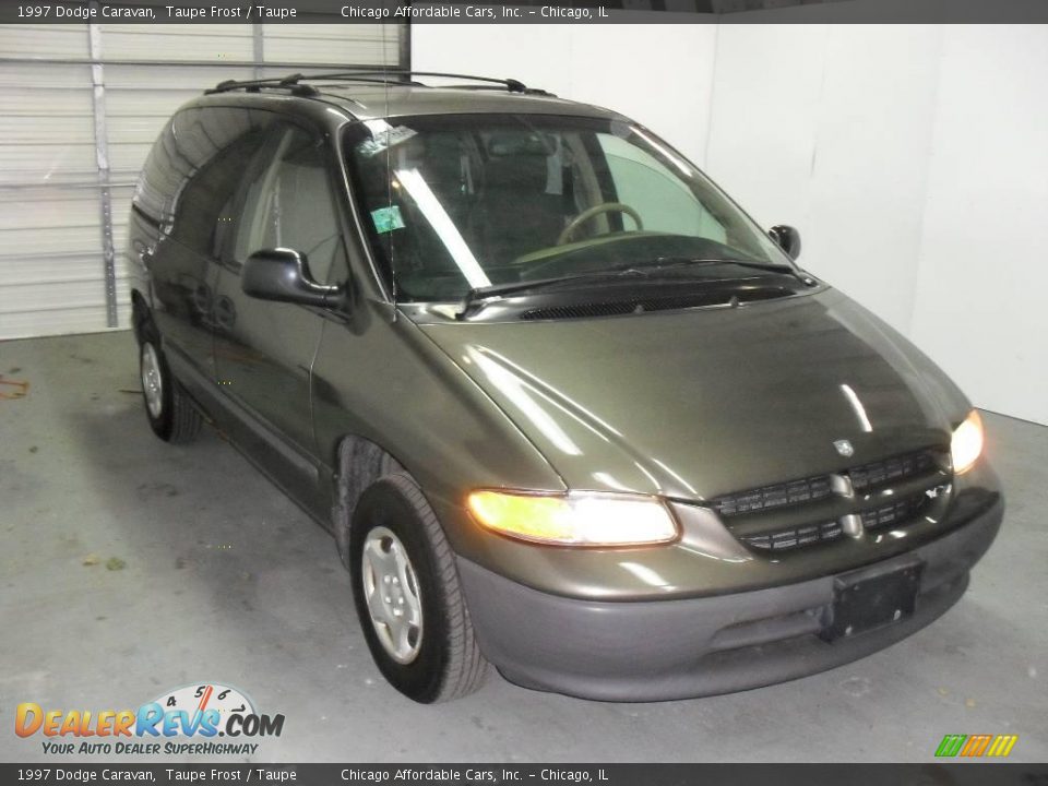 1997 Dodge Caravan Taupe Frost / Taupe Photo #3