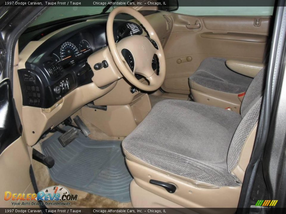 1997 Dodge Caravan Taupe Frost / Taupe Photo #7