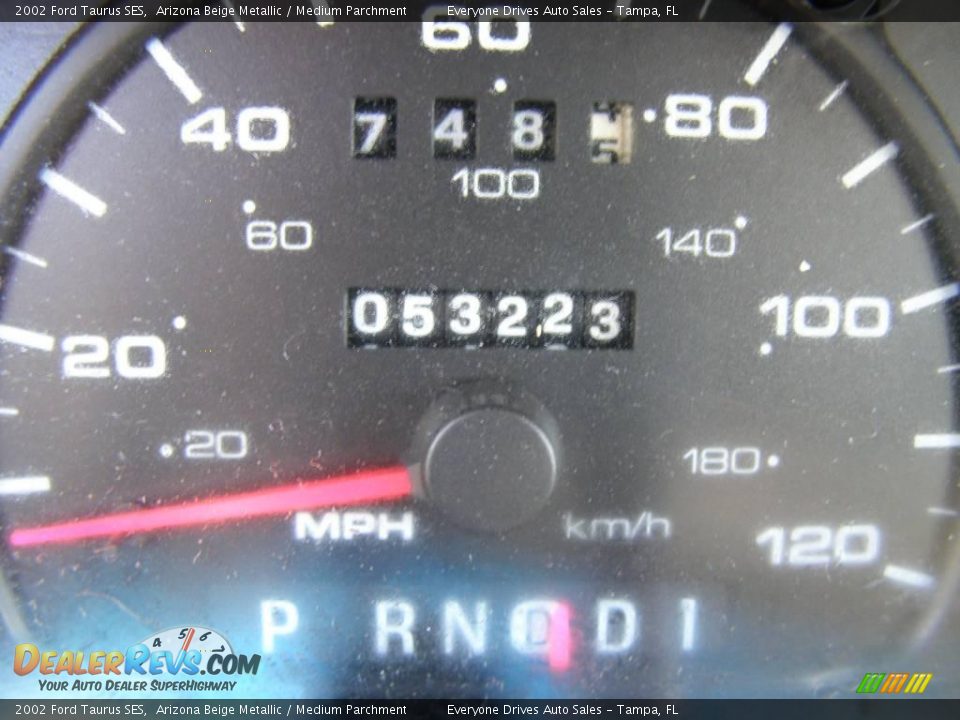 2002 Ford Taurus SES Arizona Beige Metallic / Medium Parchment Photo #23