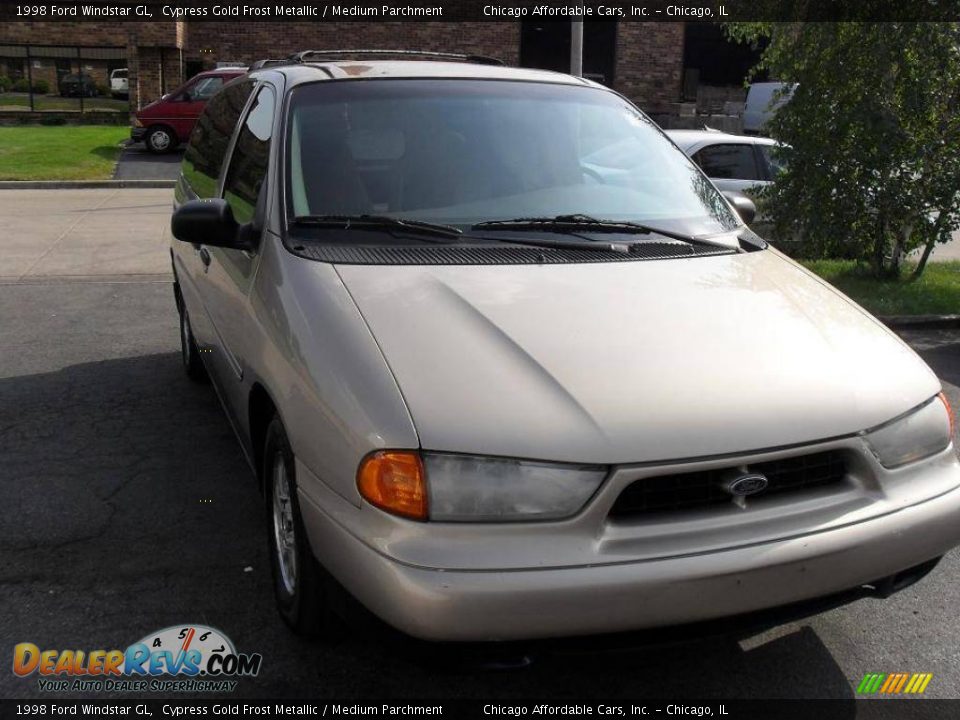 1998 Ford Windstar GL Cypress Gold Frost Metallic / Medium Parchment Photo #1