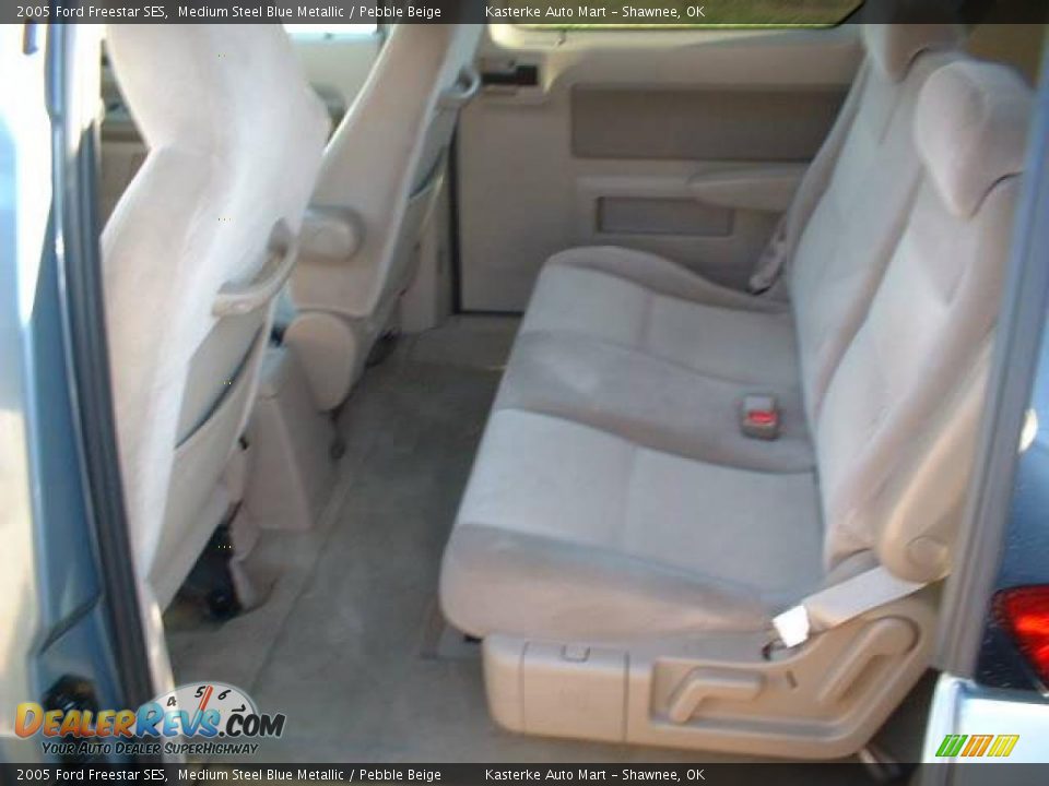 2005 Ford Freestar SES Medium Steel Blue Metallic / Pebble Beige Photo #9