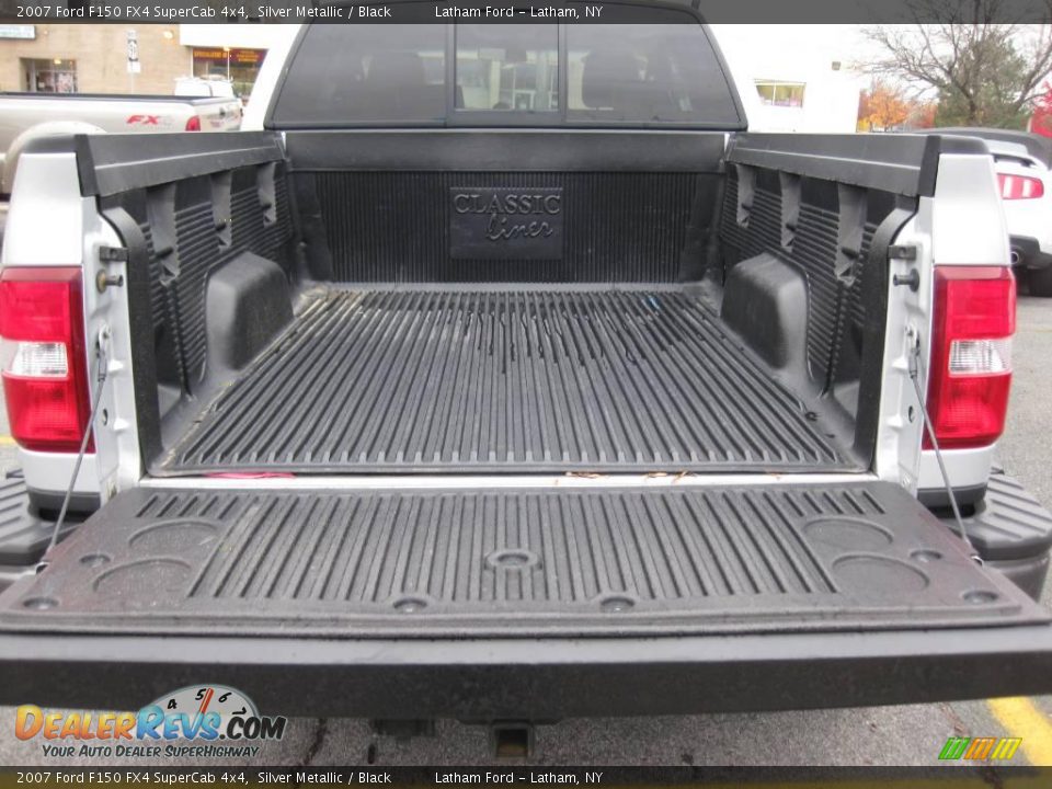 2007 Ford F150 FX4 SuperCab 4x4 Silver Metallic / Black Photo #5