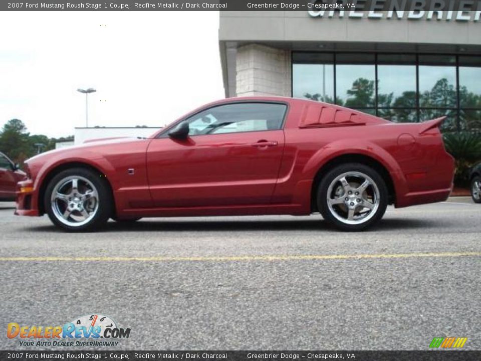 2007 Ford Mustang Roush Stage 1 Coupe Redfire Metallic / Dark Charcoal Photo #3