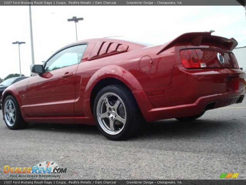 2007 Ford Mustang Roush Stage 1 Coupe Redfire Metallic / Dark Charcoal Photo #4