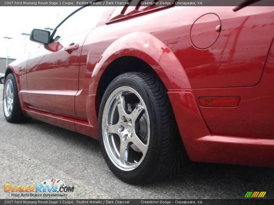 2007 Ford Mustang Roush Stage 1 Coupe Redfire Metallic / Dark Charcoal Photo #5