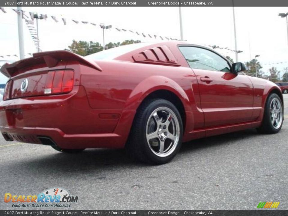 2007 Ford Mustang Roush Stage 1 Coupe Redfire Metallic / Dark Charcoal Photo #7