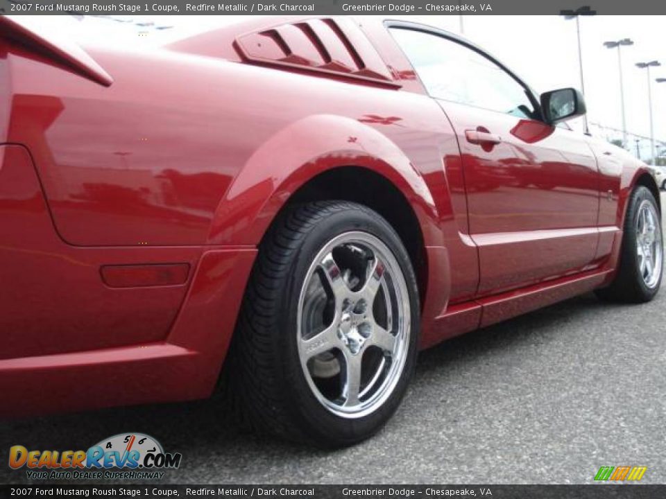 2007 Ford Mustang Roush Stage 1 Coupe Redfire Metallic / Dark Charcoal Photo #8