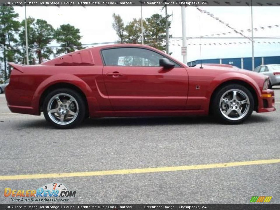 2007 Ford Mustang Roush Stage 1 Coupe Redfire Metallic / Dark Charcoal Photo #9
