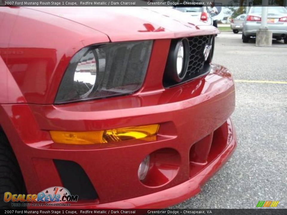 2007 Ford Mustang Roush Stage 1 Coupe Redfire Metallic / Dark Charcoal Photo #11