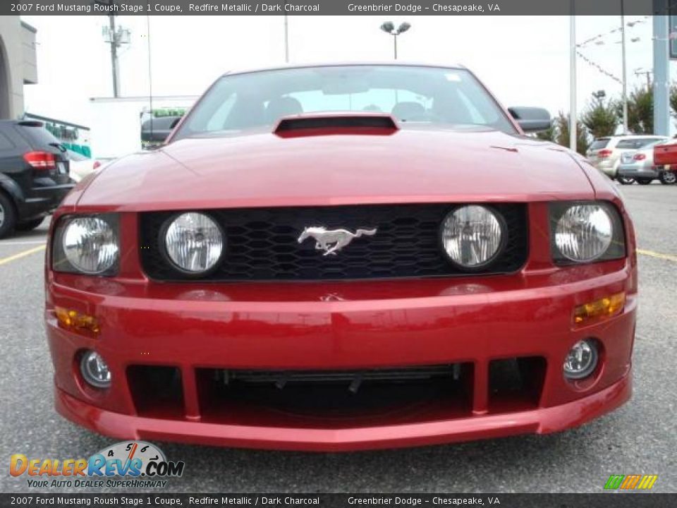 2007 Ford Mustang Roush Stage 1 Coupe Redfire Metallic / Dark Charcoal Photo #12